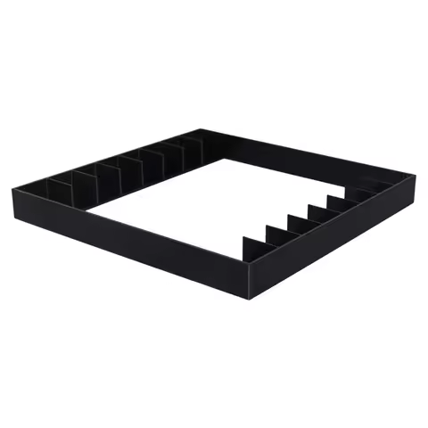 Rack Black Plastic Game Disc Storage Rack 8 Slot Game Cartridge Storage Game CD Memory Card Display 