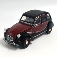 WELLY Willie 1: 24 Citroen 2CV 6Charleston Classic Car Simulation Alloy Car Model Decoration Simulat