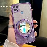 New Casing Phone Case OPPO A15 A15S A54 4G Silicone soft phone case cover Transparent casing Mirror 