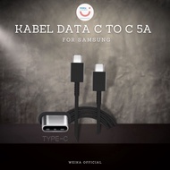 SAMSUNG Type C to Type C 5A (C to C) Data Cable For 35w Adapter 45w/