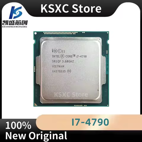 1PCS 100%NEW Original genuine I7-4790 i7 4790 i74790 3.6GHz quad-core CPU Processor 8M 84W LGA 1150 