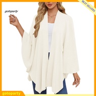 gotoparty|  Versatile Matching Top Solid Color Batwing Sleeve Top Women’s Solid Color Batwing Sleeve