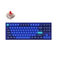 Keychron Q3 with Knob QMK Mechanical Keyboard(Navy Blue, TKL, Wired, RGB, Aluminum, Hot-Swap)