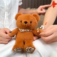 Rhythm Sensing Piano Human Body Sensing Teddy Bear Rhythm Piano Plush Toy Doll Doll Doll Doll M3r1