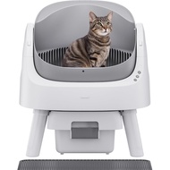 Self Cleaning Litter Box, Automatic Litter Box for Multiple Cats, Integrated Safety Protection with 
