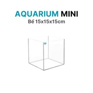 Cubic15 mini glass tank size 15x15x15cm