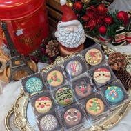 【幸福預兆】交換禮物 手工彩繪法式馬卡龍12入透明盒獨立包裝