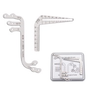 6pcs/Set Implant Guide Set,Implant Guide Locator Instrument Kit,Implant Locating Guide Plate for Ort