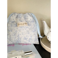 beg mekap beg makeup travel Original Elf King Garden Baby Blue Mushroom Rabbit Garden Cosmetic Bag P