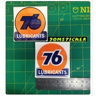 sticker cutting 76 Lubricants