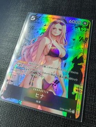 【Fancard】#海賊王 #ONE_PIECE #航海王 #TCG #OPCG 自製高質鐳射閃卡 ST04-025 SR 異畫 漫畫 ヒナ Hina 海軍黑檻 泳裝希娜 -SPパラレル- ＜觀賞用＞