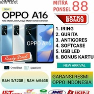 Terlaris OPPO A16 RAM 3/32 GB GARANSI RESMI OPPO INDONESIA TERBARU