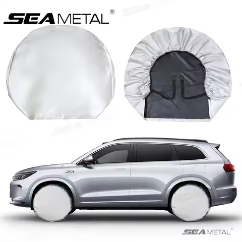 1/4pcs Universal Wheel Tire Covers Oxford Waterproof UV Sun Protectors Wheel Tire Covers for Camper 