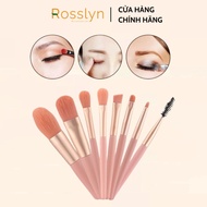 Set of 8 Soft and Smooth Professional Mini Makeup Brushes Rosslyn Accessory QT52