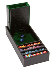 Forged Dice Co. Citadel Dice Tray and Dice Tower - DnD Dice Tray, Dice Box Storage for Dice and Remo