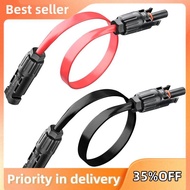 65cm/26IN/2.17ft 12AWG Flat Solar Panel Cable Window Balcony PV Flat Wire for Protable Power Station