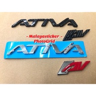 Emblem logo perodua Emblem Ativa crome Emblem Ativa Carbon Emblem AV carbon