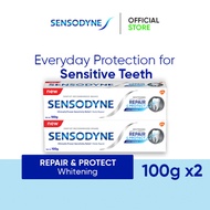 SENSODYNE Toothpaste Repair and Protect Deep Repair Lasting and Daily Sensitivity Protection - White