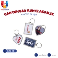 GANTUNGAN Custom Keychains Custom Acrylic Keychains Custom Acrylic Keychains