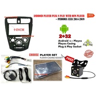 Perodua AXIA 2014 - 2022 Android Player 9'' inch PLUG N PLAY with OEM casing