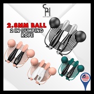 HEBAT Skipping Rope Digital tali lompat jump rope Cordless Jump Rope Negative Weight Counting Jump Rope Adult