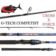 NEW G-TECH fishing rod COMPETIST 662s PE3-5 Light Popping Spinning Rod