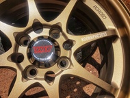 AUTO OPTIONS Thailand CE28 Sport Rim 15x6.5J 4x100 ET35 CB73.1 - READY STOCK