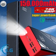 EG-Power Bank original asli 180000mah,150000 mah,100000 mah, muatan cepat berlaku pada ponsel apapun