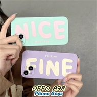 【In Stock】For OPPO A98 Case Cute Silicone Full Cover Protective Phone Case Cover