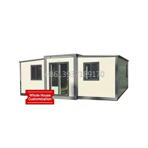 Tiny Houses Ready Made 3 Bedroom Prefabricated House Prefab Modular Homes Expandable Container House