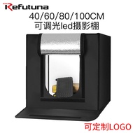Ruifutu Small Studio led Fill Light 40/60/70 Foldable Studio Dimmable Light Box Soft Box