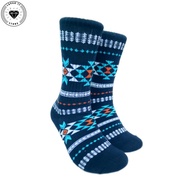 Oldschool Men's Long Socks - Long Thick Tribal Pattern Men's Socks