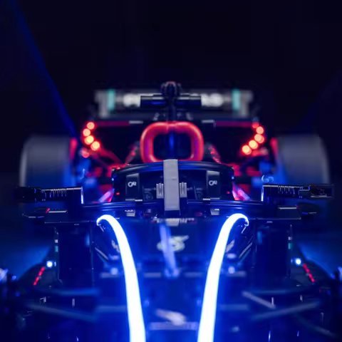 BRIXSPARK LED Light Kit for Lego 42171,DIY Light Set For AMG F1 W14 E Performance Car MOC Building B
