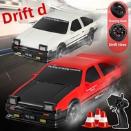 Remote Control Model Four-Wheel Drive High-Speed Sports Car AE86 Children's Racing New Product Drift