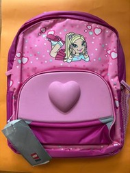 全新Lego粉紅色護脊書包 school badge for kids   清貨價$99