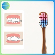 AA 4 Pas High-end Caring Soft Nylon Bristle Toothbrush Set, Ergonomic Handle, Ideal Choice For Trave
