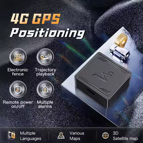 4G GPS Tracker with App Real Time Car Tracking Device Anti-Lost Recording Tracking Device for Cars K