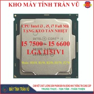 Cpu Core i5 6400, i5 6500, i5 6600, 7400, 7500 Main H110, B150, B250 with free thermal paste