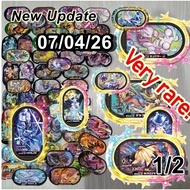 Pokemon Mezastar 6 Star Disk Card Superstar Molly Fantasy 1 original Coin Chip TAKARA TOMY Game Cabi