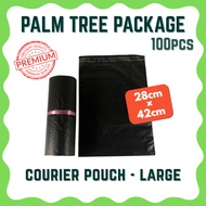 [COURIER POUCH] 100pcs Plastic Courier Bag Large – Secure Packaging for Online Sellers 28x42