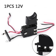 12V Rechargeable Drill Switch Speed-Control Electric Drill Switch 40*12*65mm