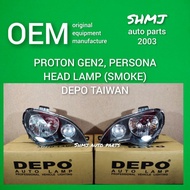 PROTON GEN2, PERSONA (SMOKE) HEAD LAMP DEPO TAIWAN