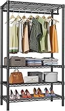 VIPEK V1S Wire Garment Rack 4 Tiers Heavy Duty Clothes Rack for Hanging Clothes Large Clothing Rack 
