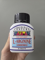 21st CENTURY L-ARGININE 1000mg 30s