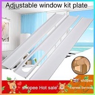 AZX_3Pcs 13cm/15cm Home Portable Air Conditioner Exhaust Hose Window Slide Plate Kit