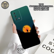 HP Latest OPPO A95/A74 4G Case - Leviora Case - Moon Fashion Case - OPPO A95/A74 4G Softcase - Pro C