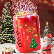 Electric Bubble Machine Firework Bubble Blower Machine Christmas Bubble Blower Machine Reusable Bubb