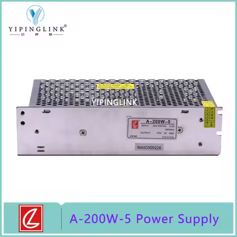 CZCL power supply A-200W-5 thick high quality power supply LED display module power driver 5V 40A 20