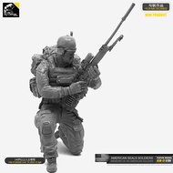 1/35 Resin Kits Soldier Model (US Navy Seal Commando Sniper) self-assembled A18-11