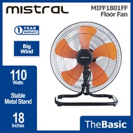 MISTRAL 18" 5 Blades Industrial Floor Fan (MIFF1801FF)